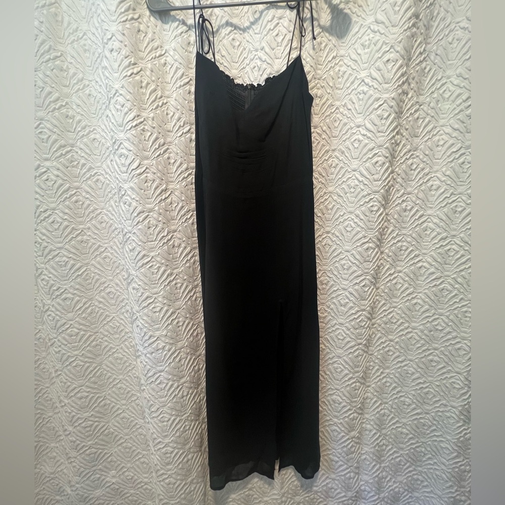 Reformation Black Juliette Dress - Picture 3 of 6